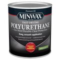 Minwax Ultra Flat Clear Oil-Based Fast-Drying Polyurethane 1 qt, 4PK 630154444